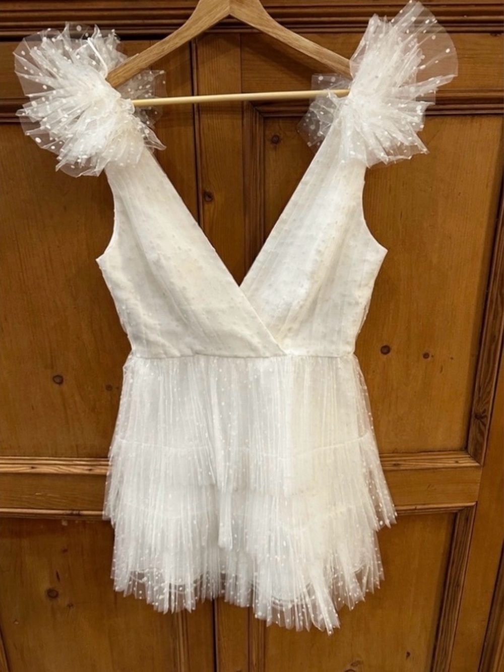 Monique Lhuillier Tulle Mini Dress - Picture 3 of 5